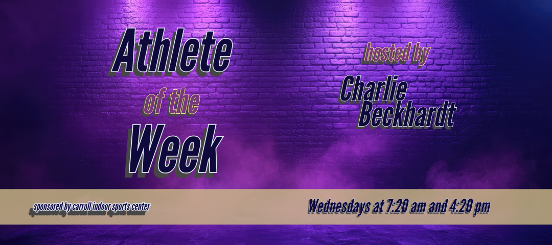 Athlete of the Week banner
